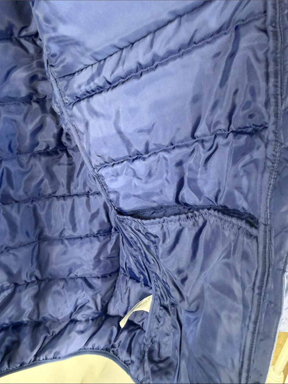 adidas Kids Navy Blue Quilted Puffer Jacket